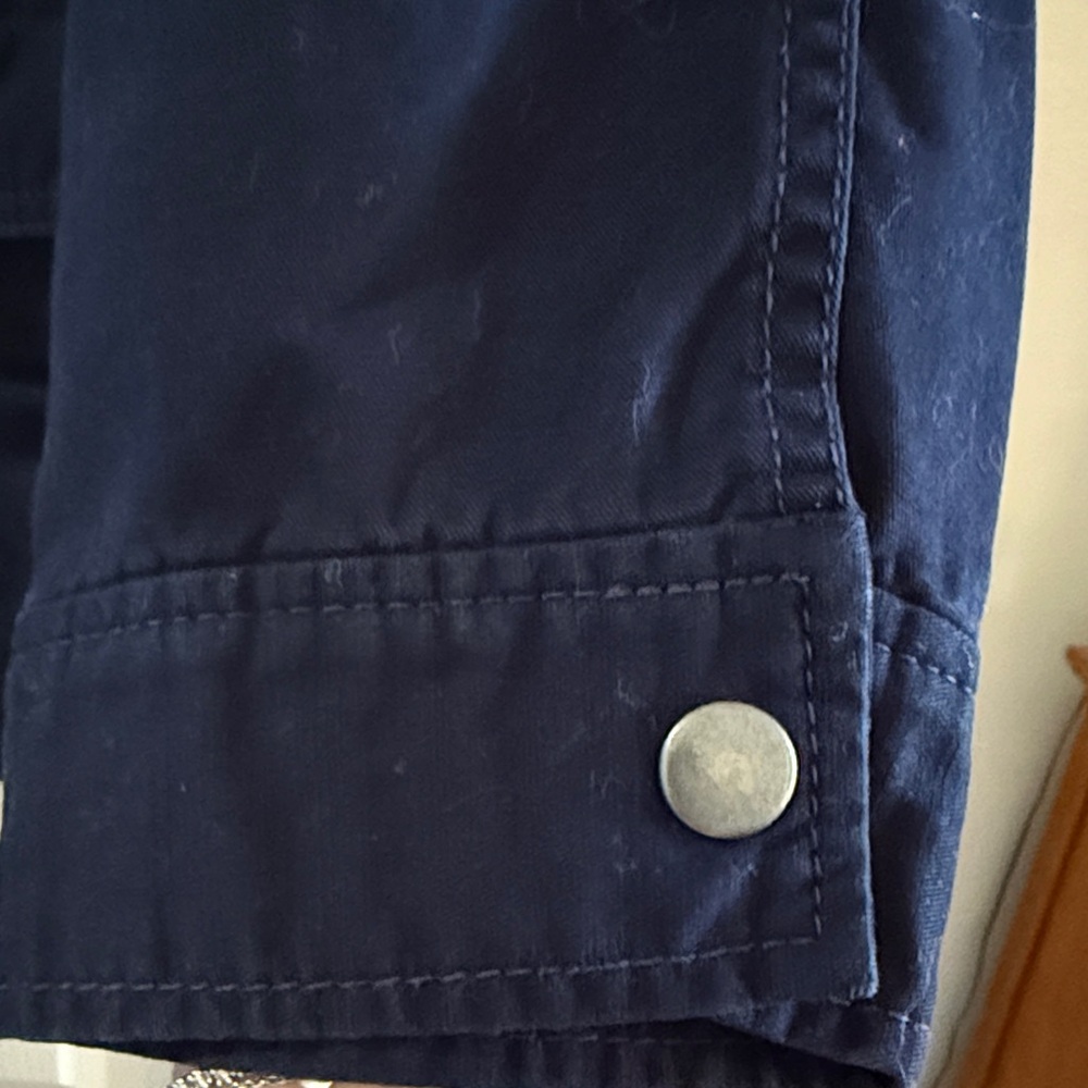 Talbots Navy Lightweight Spring Jacket - image 4